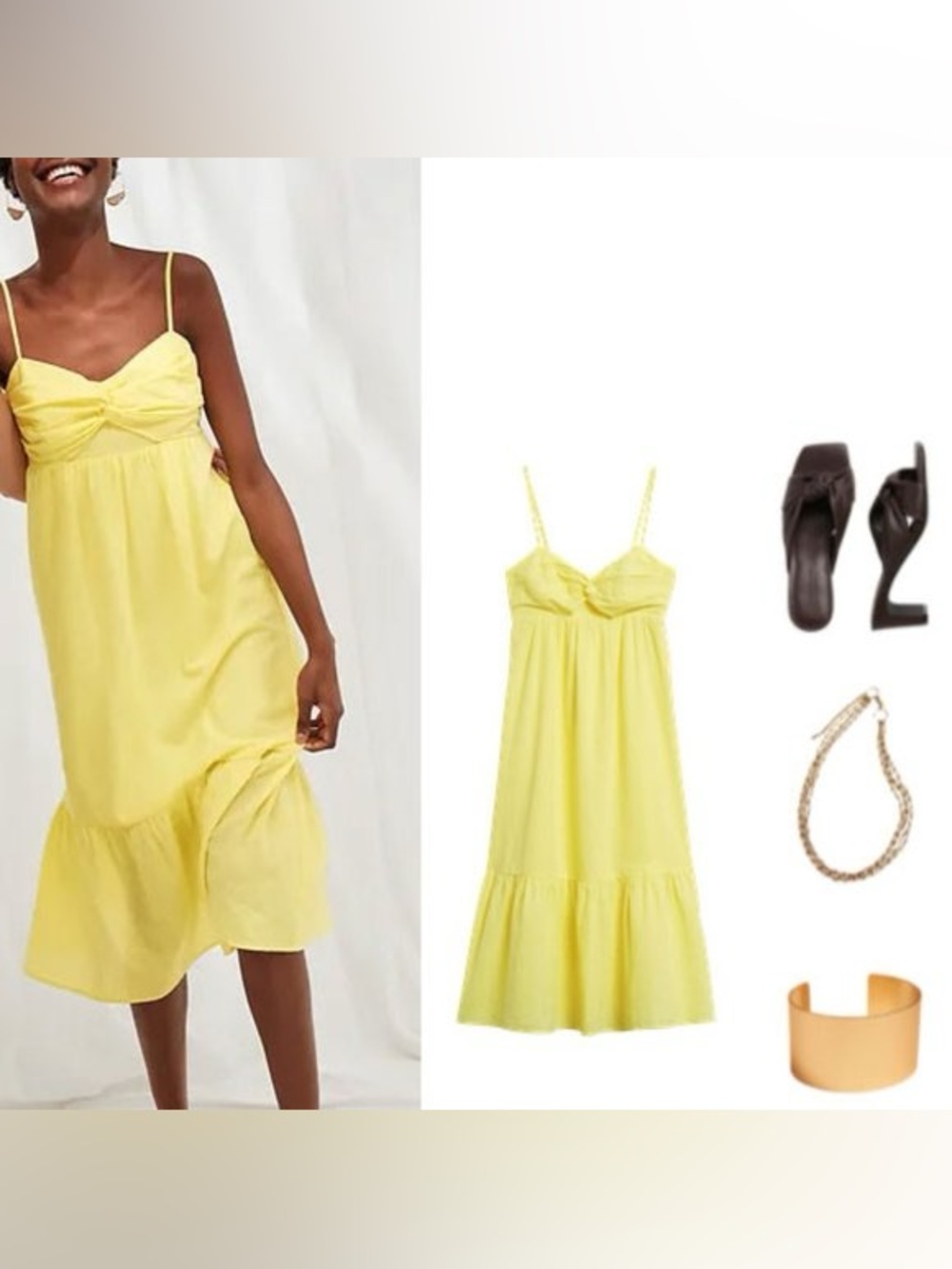 Sunshine Yellow Banana Republic Dress